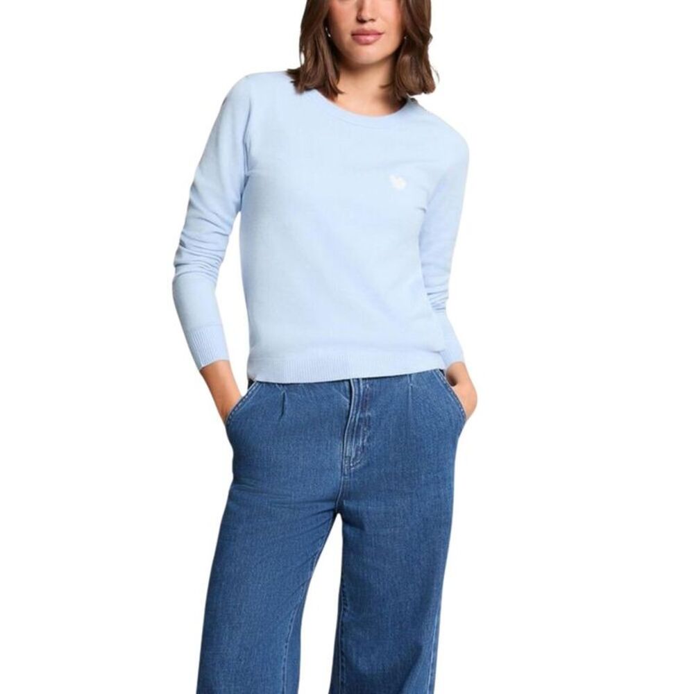 Morgan De Toi Blue Viscose Women's Sweatshirt